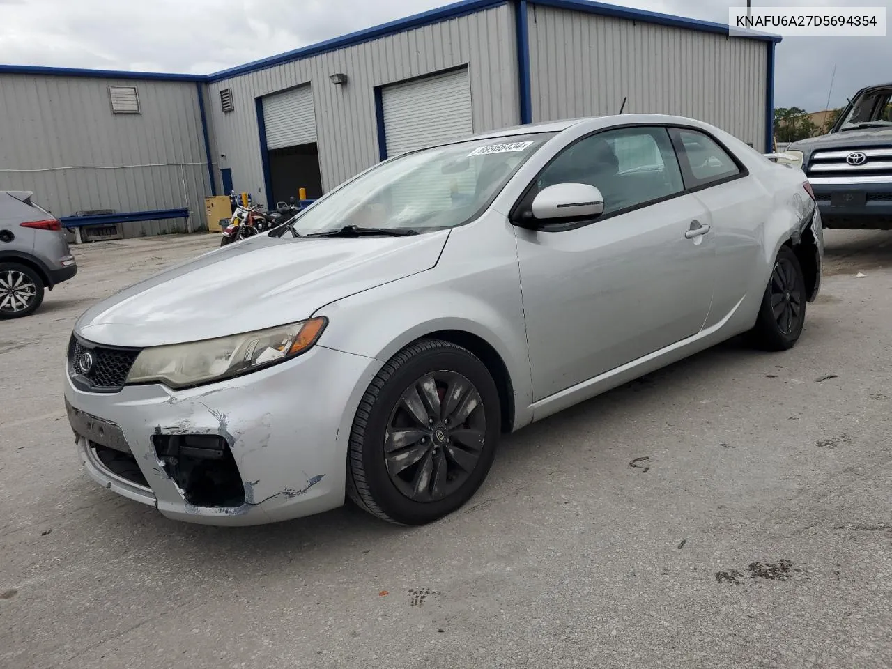 KNAFU6A27D5694354 2013 Kia Forte Ex