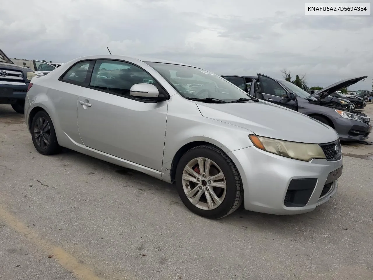 2013 Kia Forte Ex VIN: KNAFU6A27D5694354 Lot: 69966434