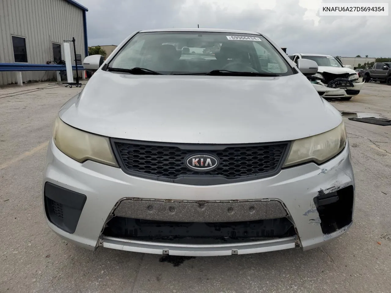 KNAFU6A27D5694354 2013 Kia Forte Ex