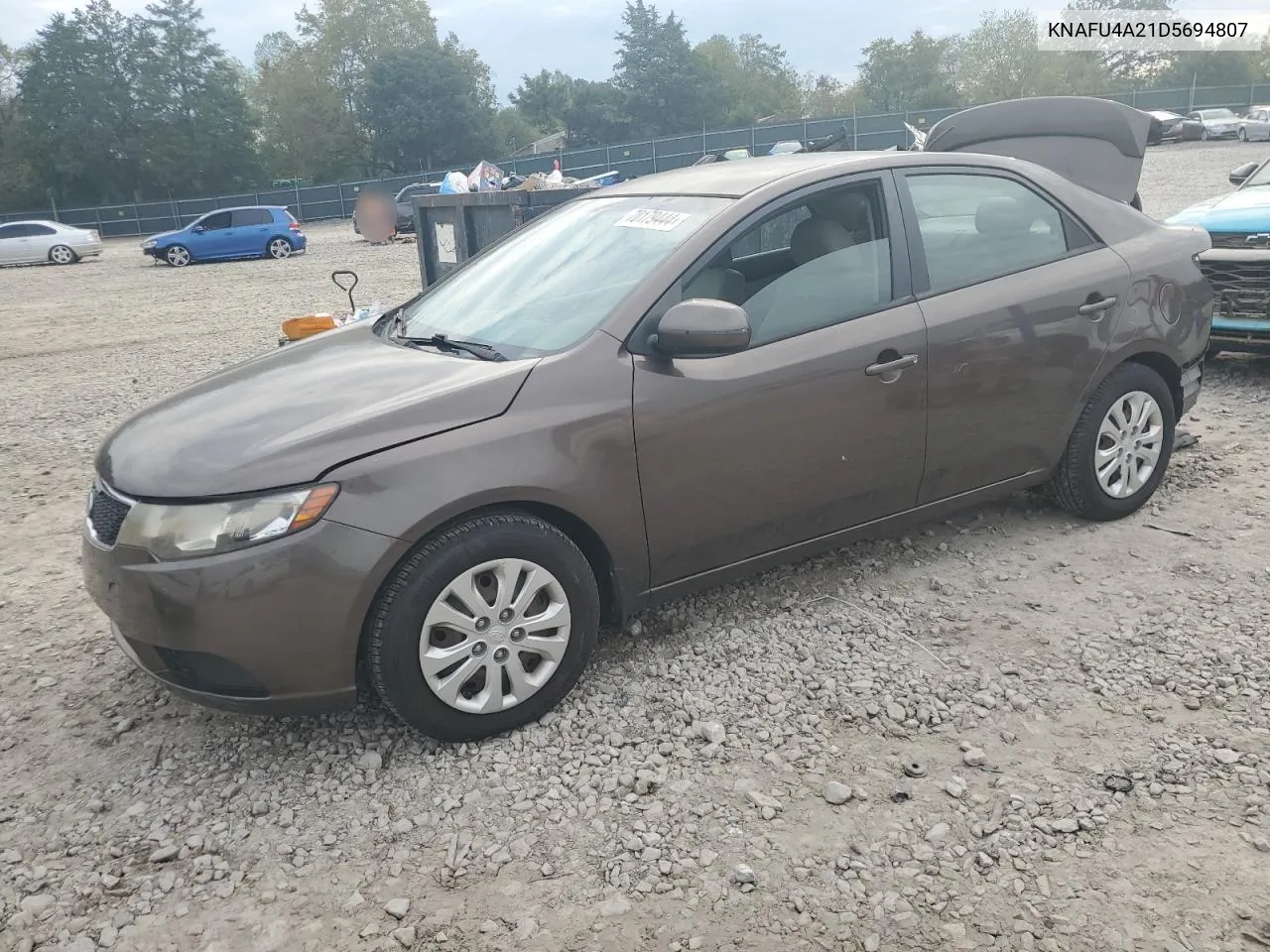 2013 Kia Forte Ex VIN: KNAFU4A21D5694807 Lot: 70179444