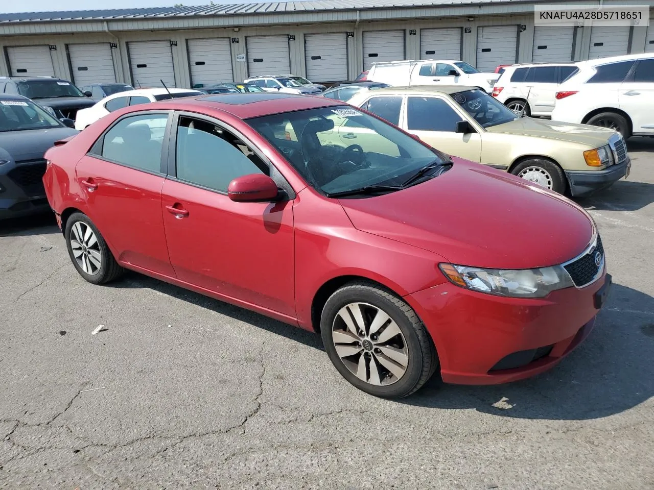 2013 Kia Forte Ex VIN: KNAFU4A28D5718651 Lot: 70525854