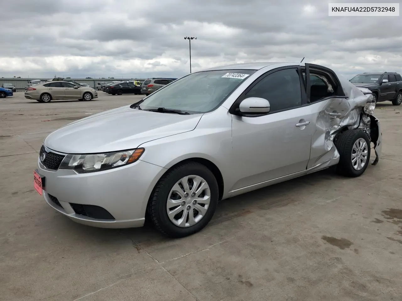 2013 Kia Forte Ex VIN: KNAFU4A22D5732948 Lot: 70743364