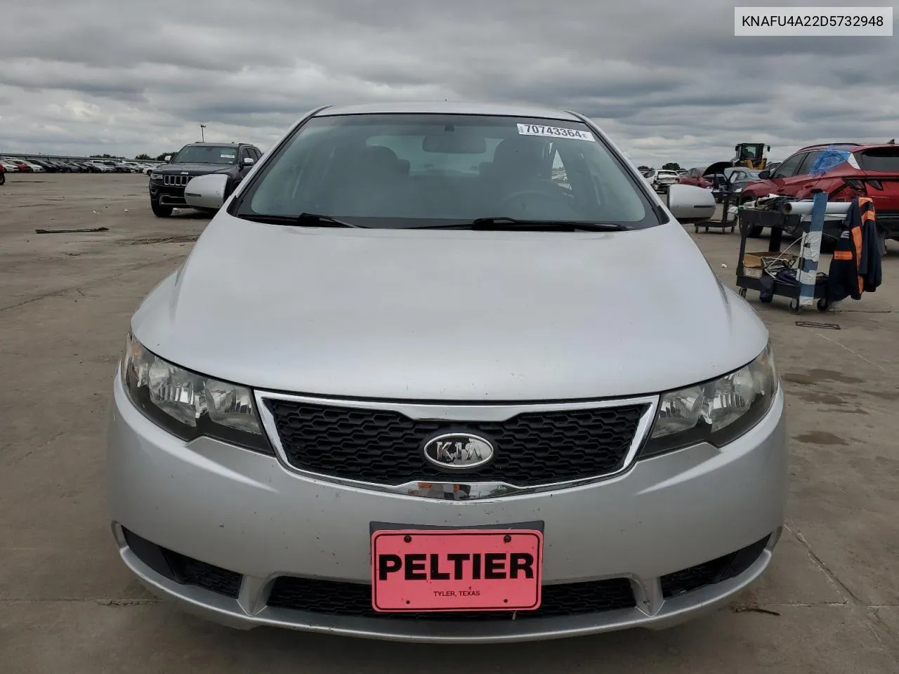 KNAFU4A22D5732948 2013 Kia Forte Ex