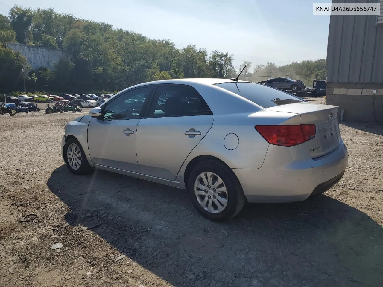 2013 Kia Forte Ex VIN: KNAFU4A26D5656747 Lot: 71113344