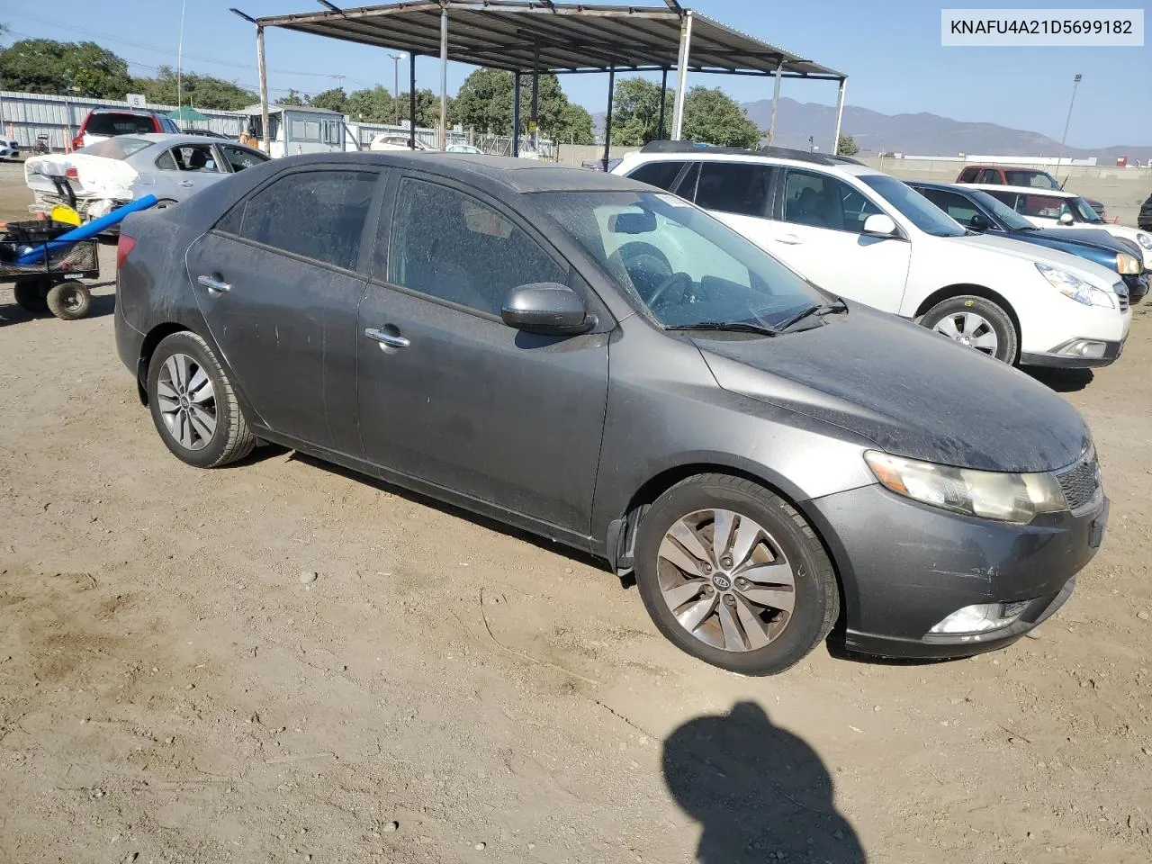 2013 Kia Forte Ex VIN: KNAFU4A21D5699182 Lot: 71131454