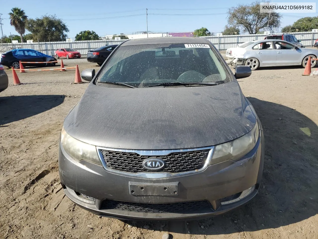 2013 Kia Forte Ex VIN: KNAFU4A21D5699182 Lot: 71131454