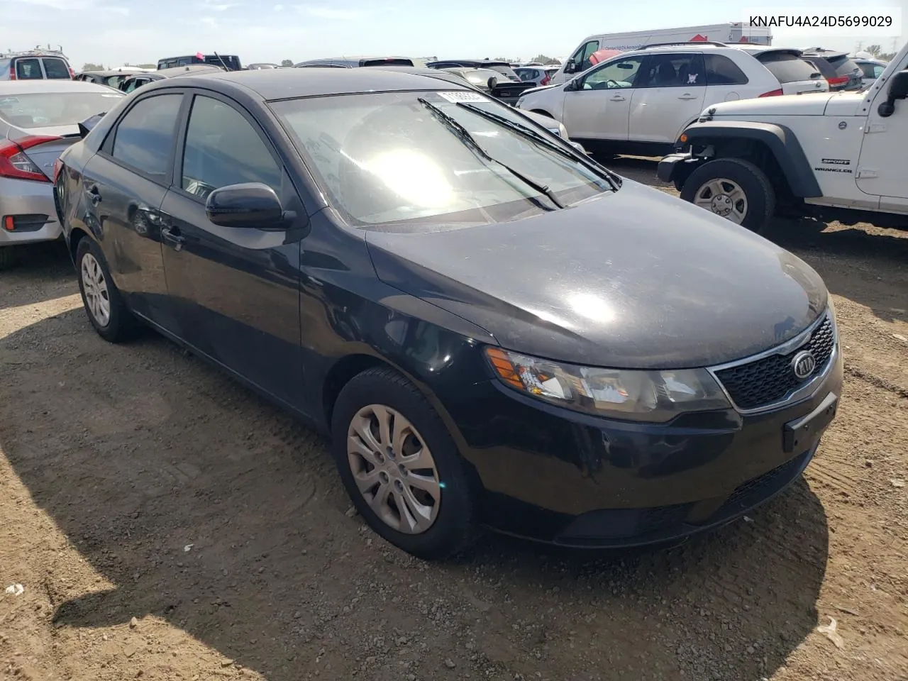 2013 Kia Forte Ex VIN: KNAFU4A24D5699029 Lot: 71369224