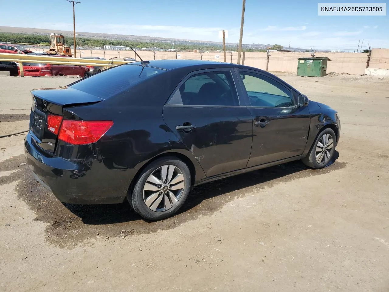 2013 Kia Forte Ex VIN: KNAFU4A26D5733505 Lot: 71847694