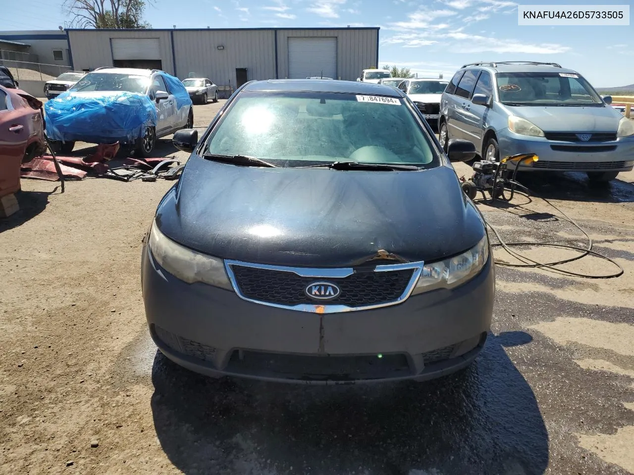 2013 Kia Forte Ex VIN: KNAFU4A26D5733505 Lot: 71847694