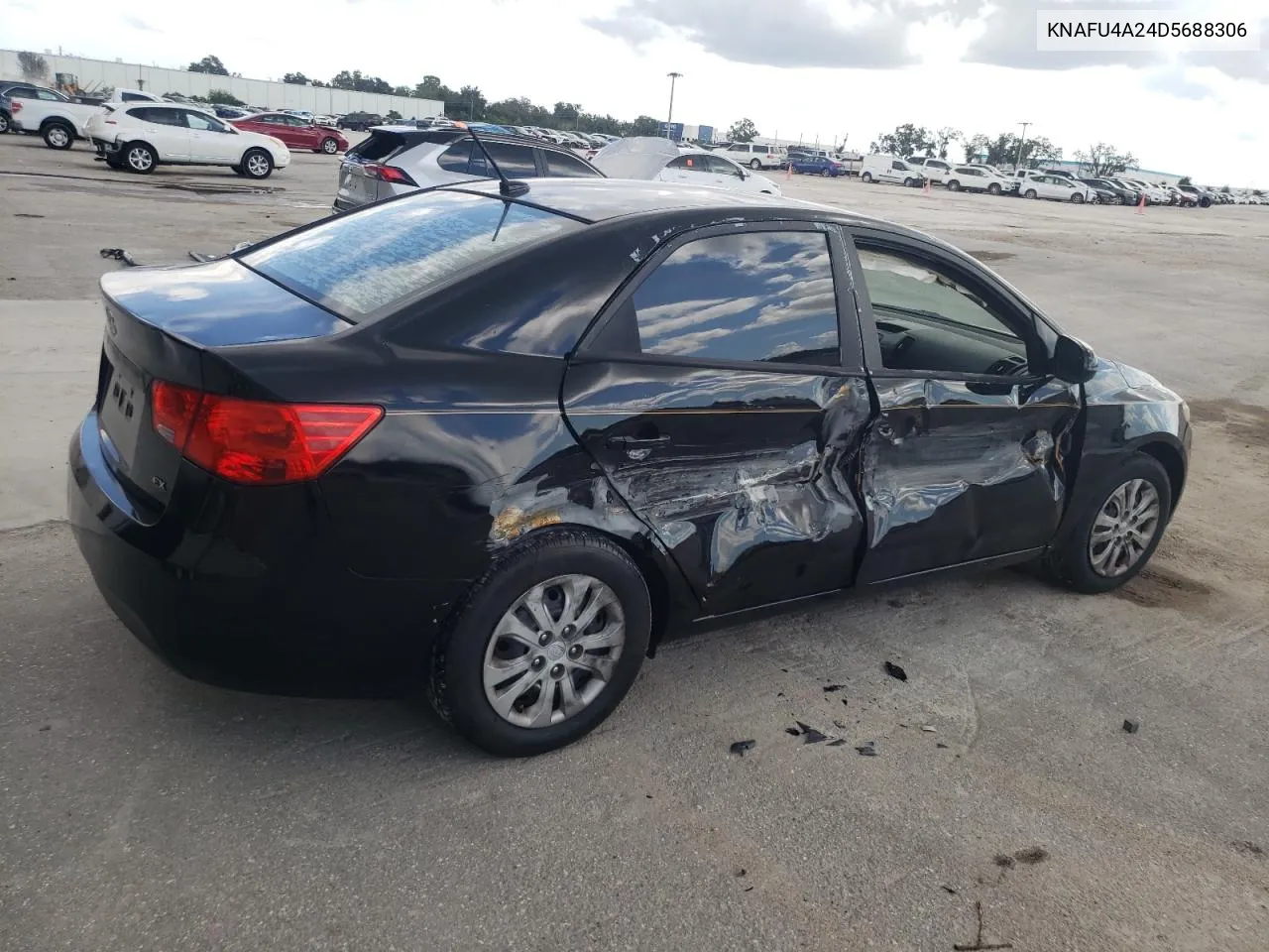 2013 Kia Forte Ex VIN: KNAFU4A24D5688306 Lot: 72330174