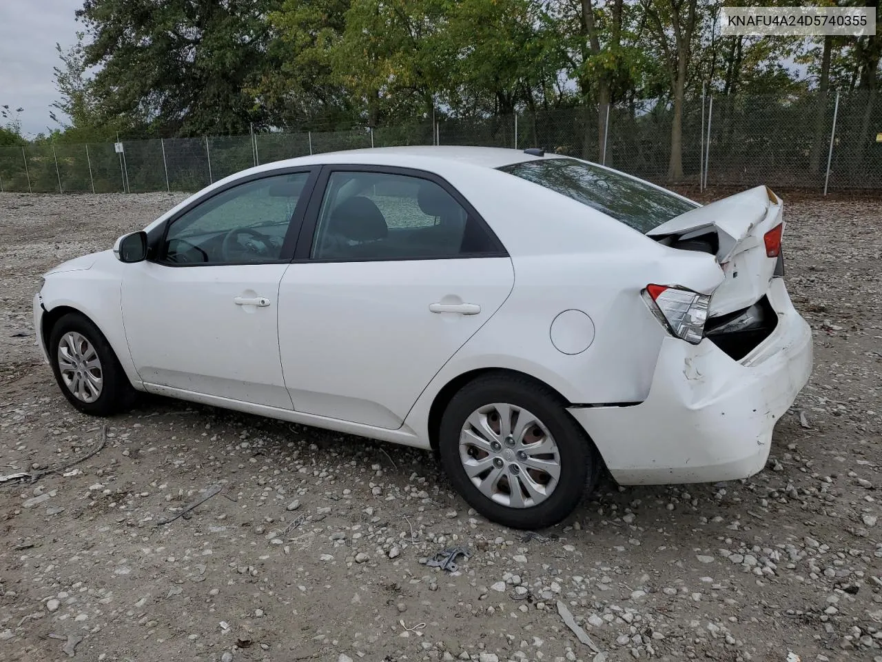 KNAFU4A24D5740355 2013 Kia Forte Ex