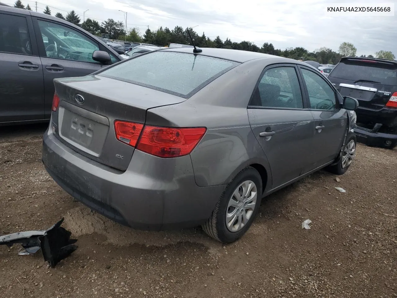 KNAFU4A2XD5645668 2013 Kia Forte Ex