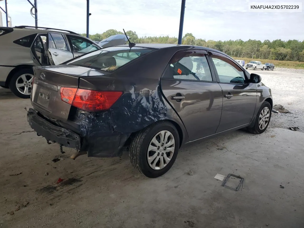 2013 Kia Forte Ex VIN: KNAFU4A2XD5702239 Lot: 74450124