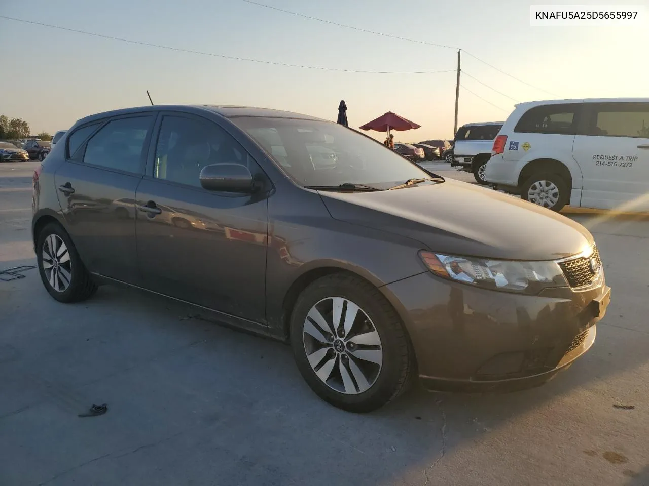 2013 Kia Forte Ex VIN: KNAFU5A25D5655997 Lot: 74844104