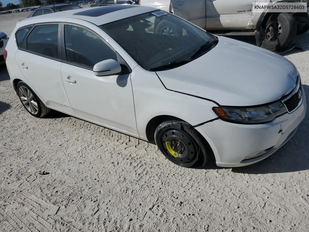 2013 Kia Forte Sx VIN: KNAFW5A32D5728603 Lot: 76483664