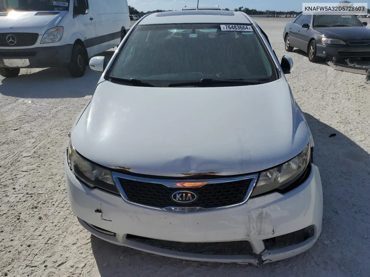 2013 Kia Forte Sx VIN: KNAFW5A32D5728603 Lot: 76483664