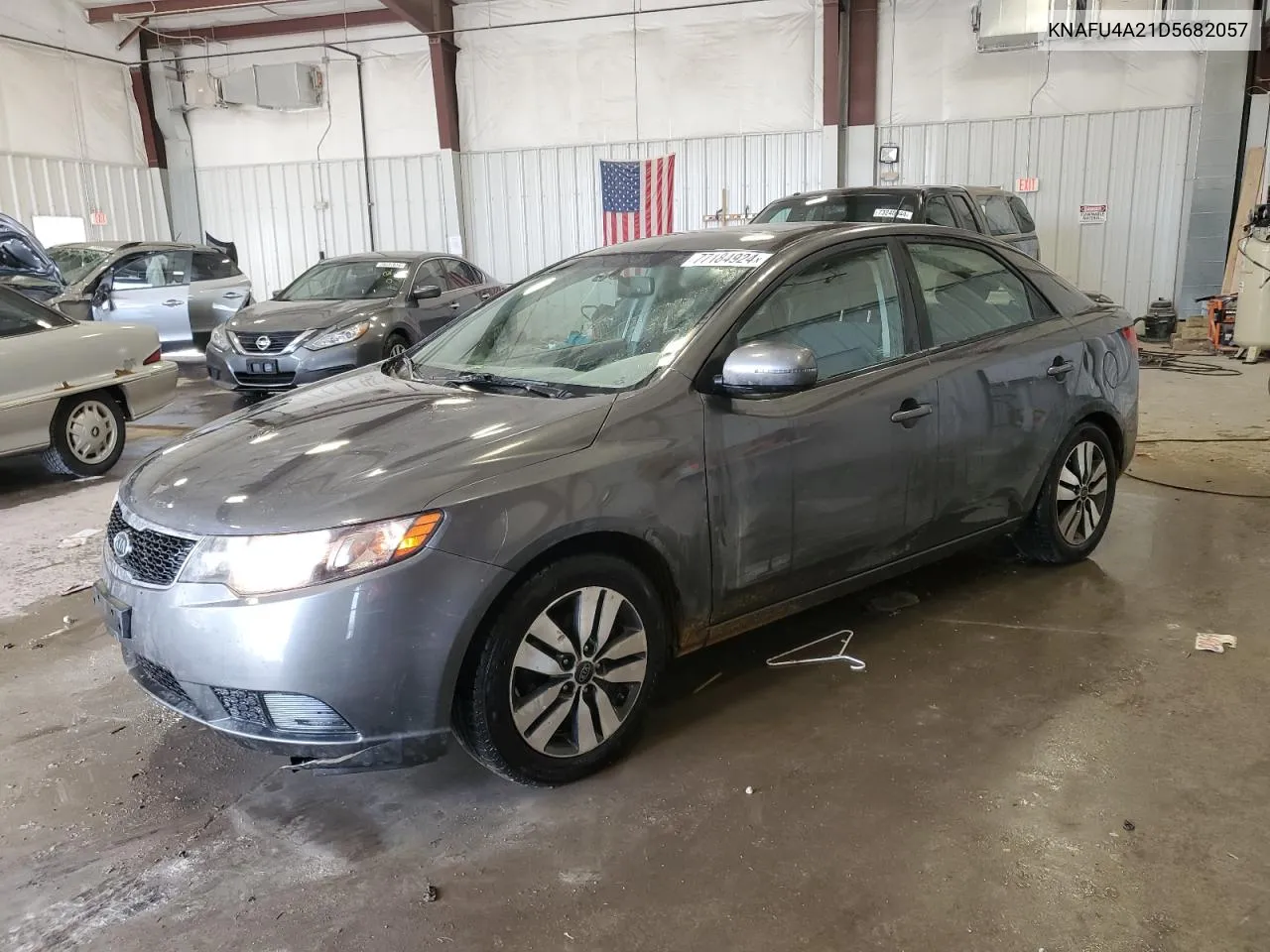 2013 Kia Forte Ex VIN: KNAFU4A21D5682057 Lot: 77184924