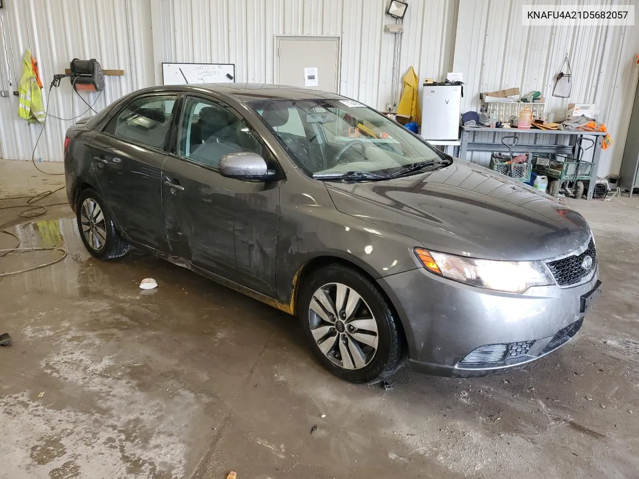 2013 Kia Forte Ex VIN: KNAFU4A21D5682057 Lot: 77184924