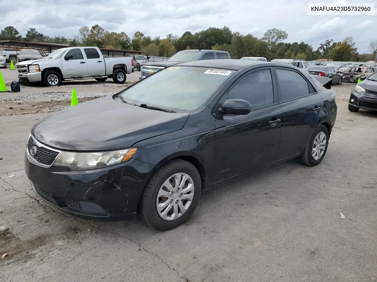 2013 Kia Forte Ex VIN: KNAFU4A23D5732960 Lot: 78163184