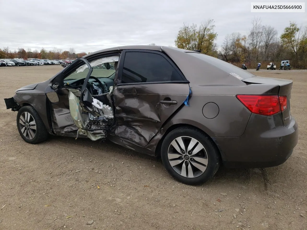 2013 Kia Forte Ex VIN: KNAFU4A25D5666900 Lot: 78274084