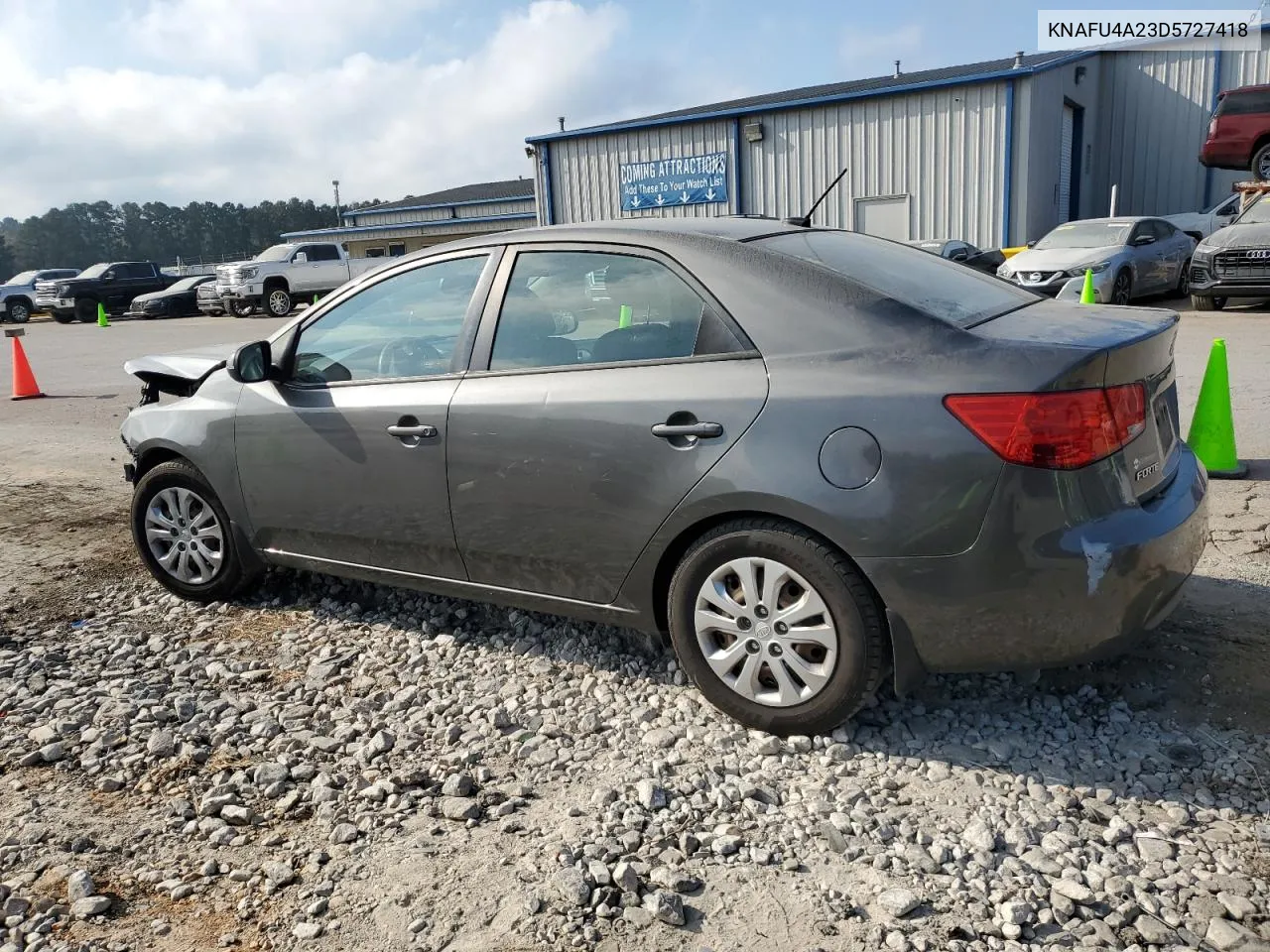 2013 Kia Forte Ex VIN: KNAFU4A23D5727418 Lot: 78463004