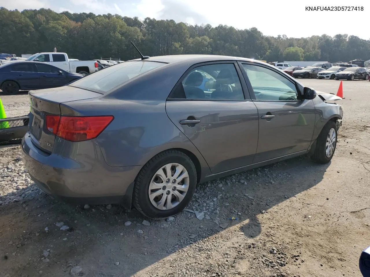 2013 Kia Forte Ex VIN: KNAFU4A23D5727418 Lot: 78463004