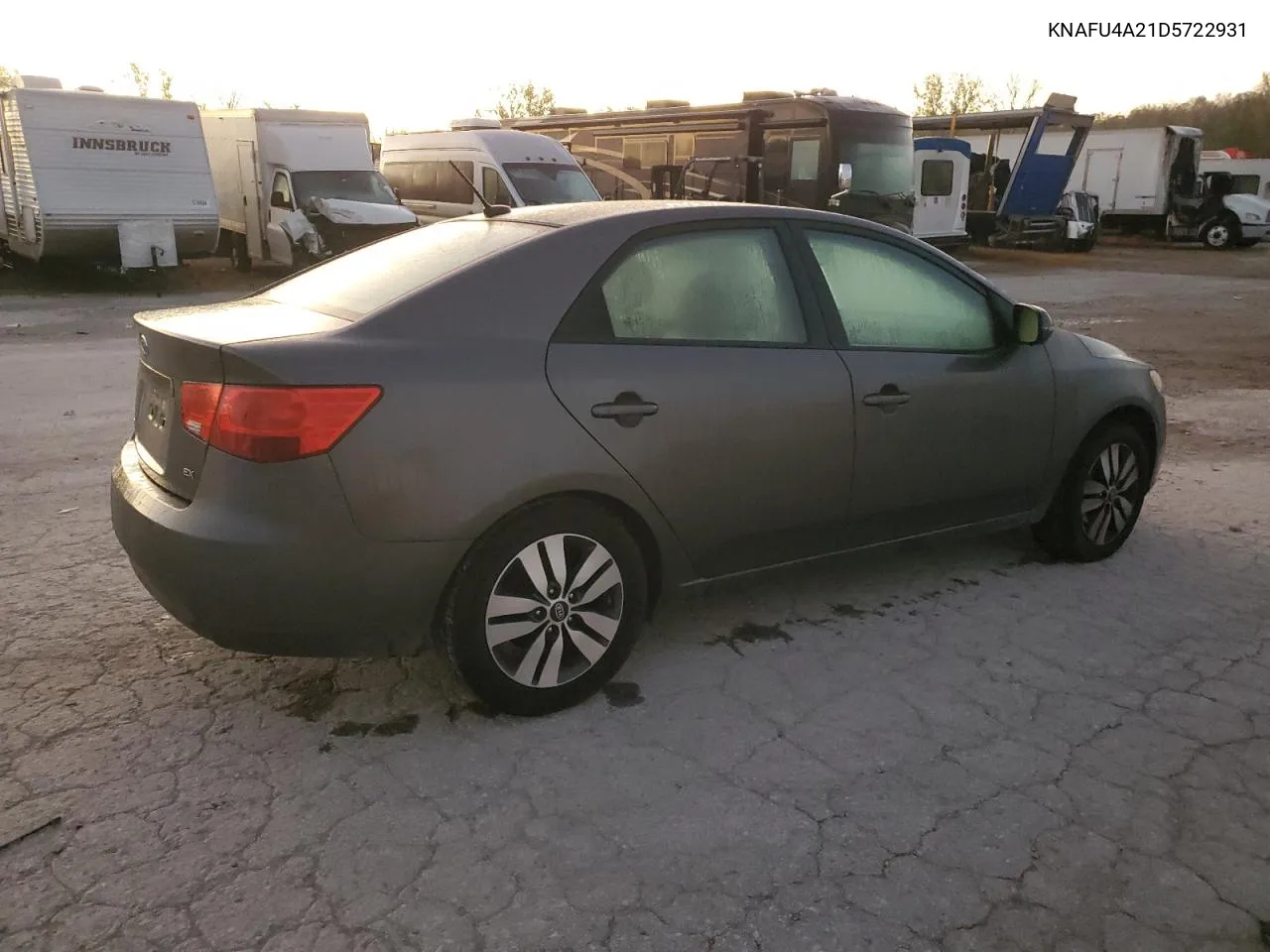 2013 Kia Forte Ex VIN: KNAFU4A21D5722931 Lot: 78566504