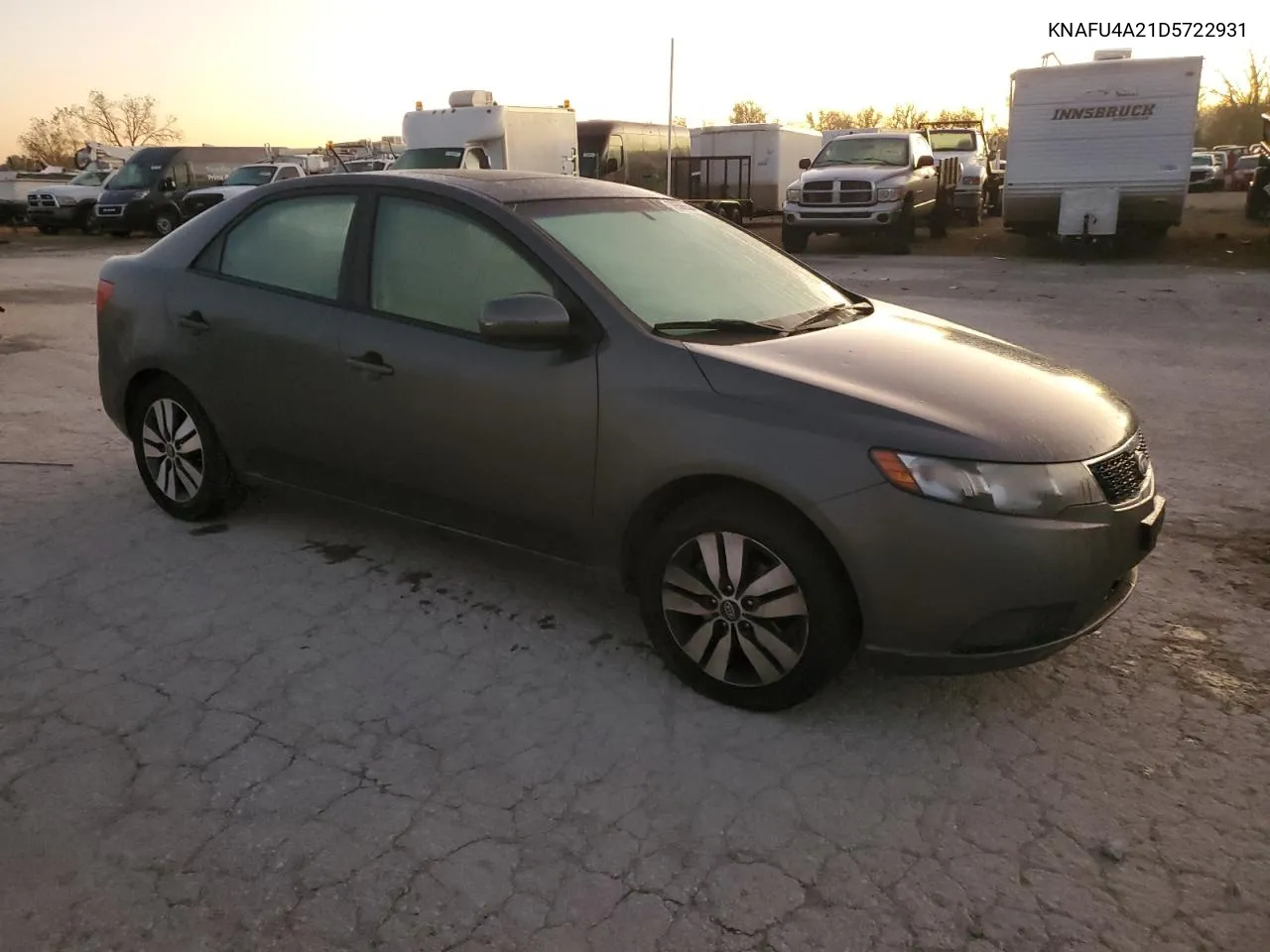 2013 Kia Forte Ex VIN: KNAFU4A21D5722931 Lot: 78566504