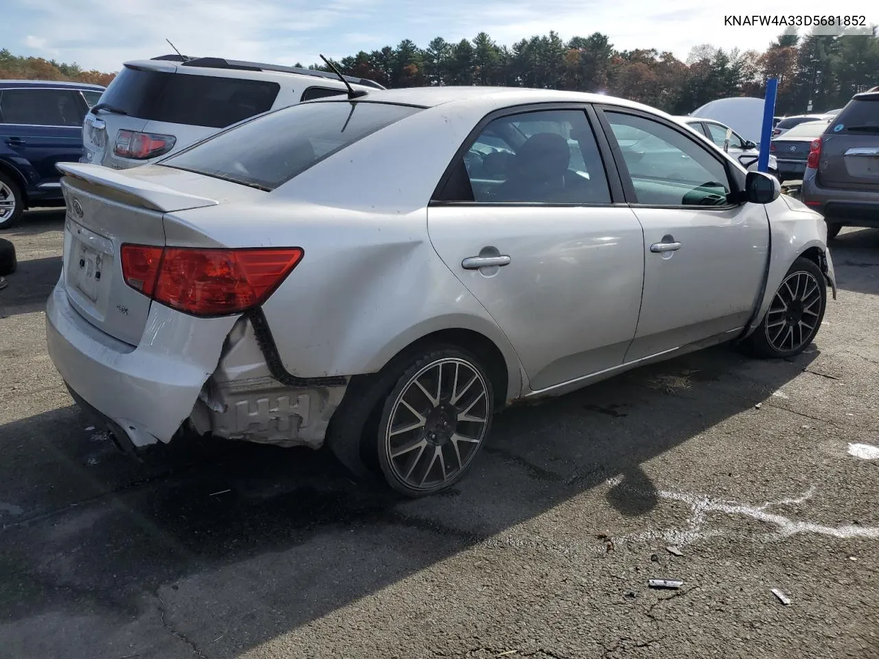 2013 Kia Forte Sx VIN: KNAFW4A33D5681852 Lot: 78779644