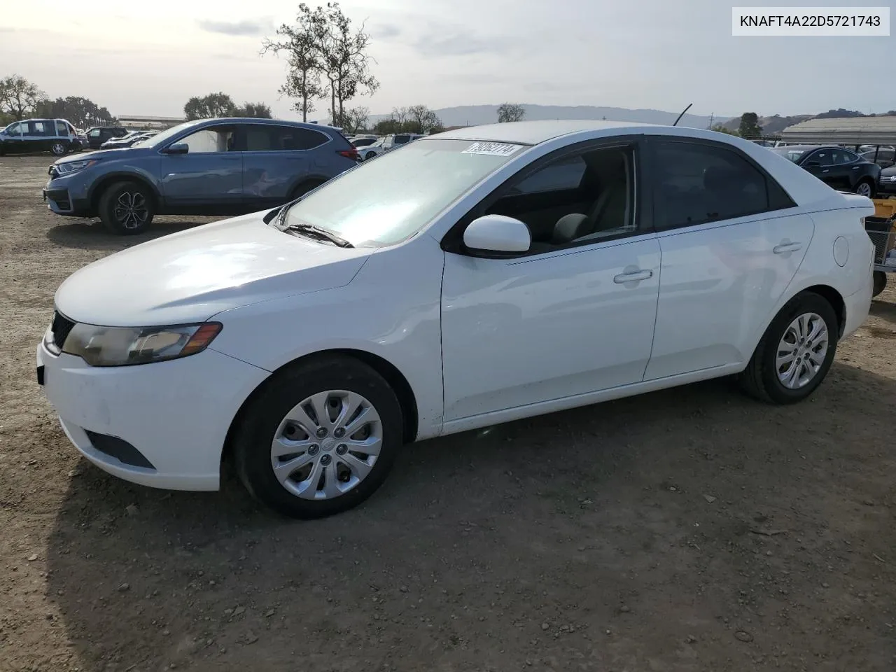 2013 Kia Forte Lx VIN: KNAFT4A22D5721743 Lot: 79262774