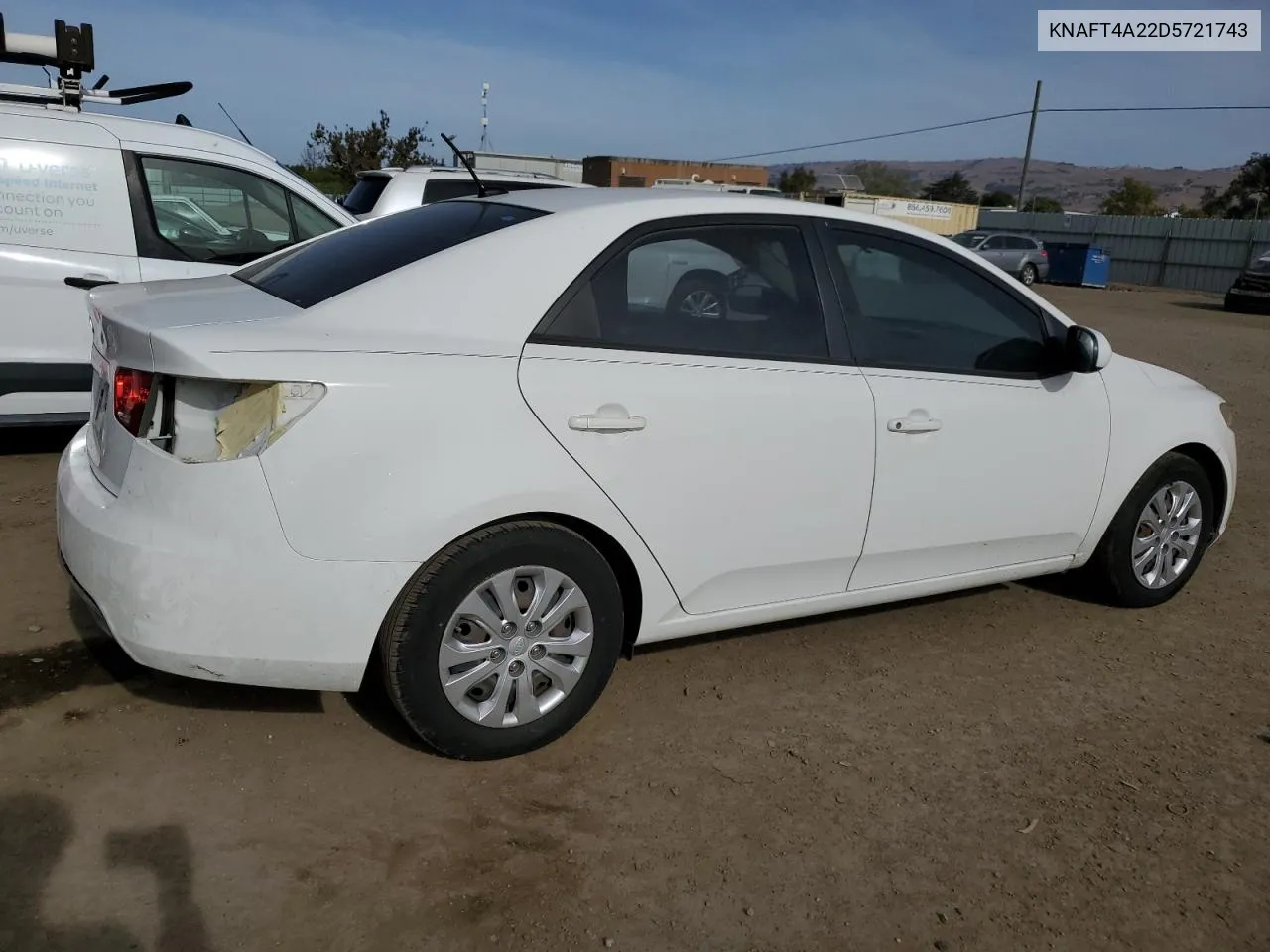 2013 Kia Forte Lx VIN: KNAFT4A22D5721743 Lot: 79262774