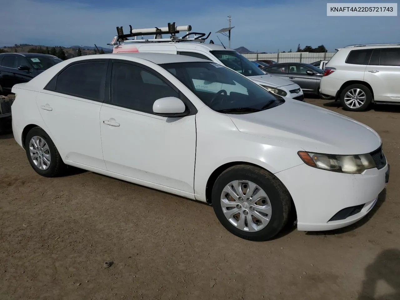 2013 Kia Forte Lx VIN: KNAFT4A22D5721743 Lot: 79262774