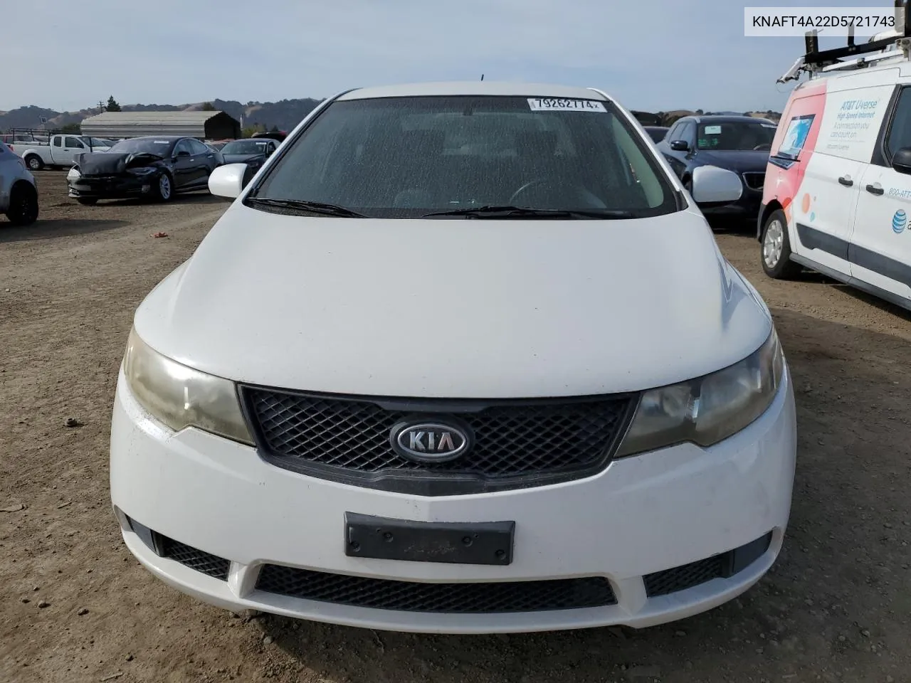 2013 Kia Forte Lx VIN: KNAFT4A22D5721743 Lot: 79262774