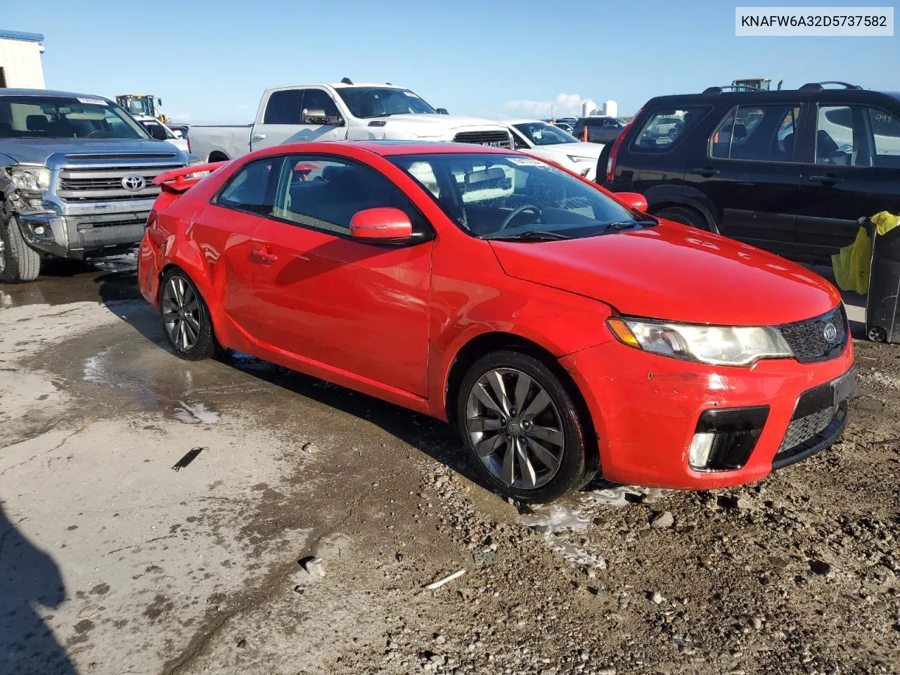 2013 Kia Forte Sx VIN: KNAFW6A32D5737582 Lot: 79477654