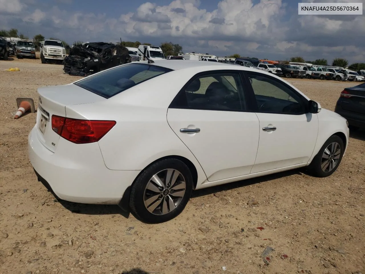 2013 Kia Forte Ex VIN: KNAFU4A25D5670364 Lot: 79808164