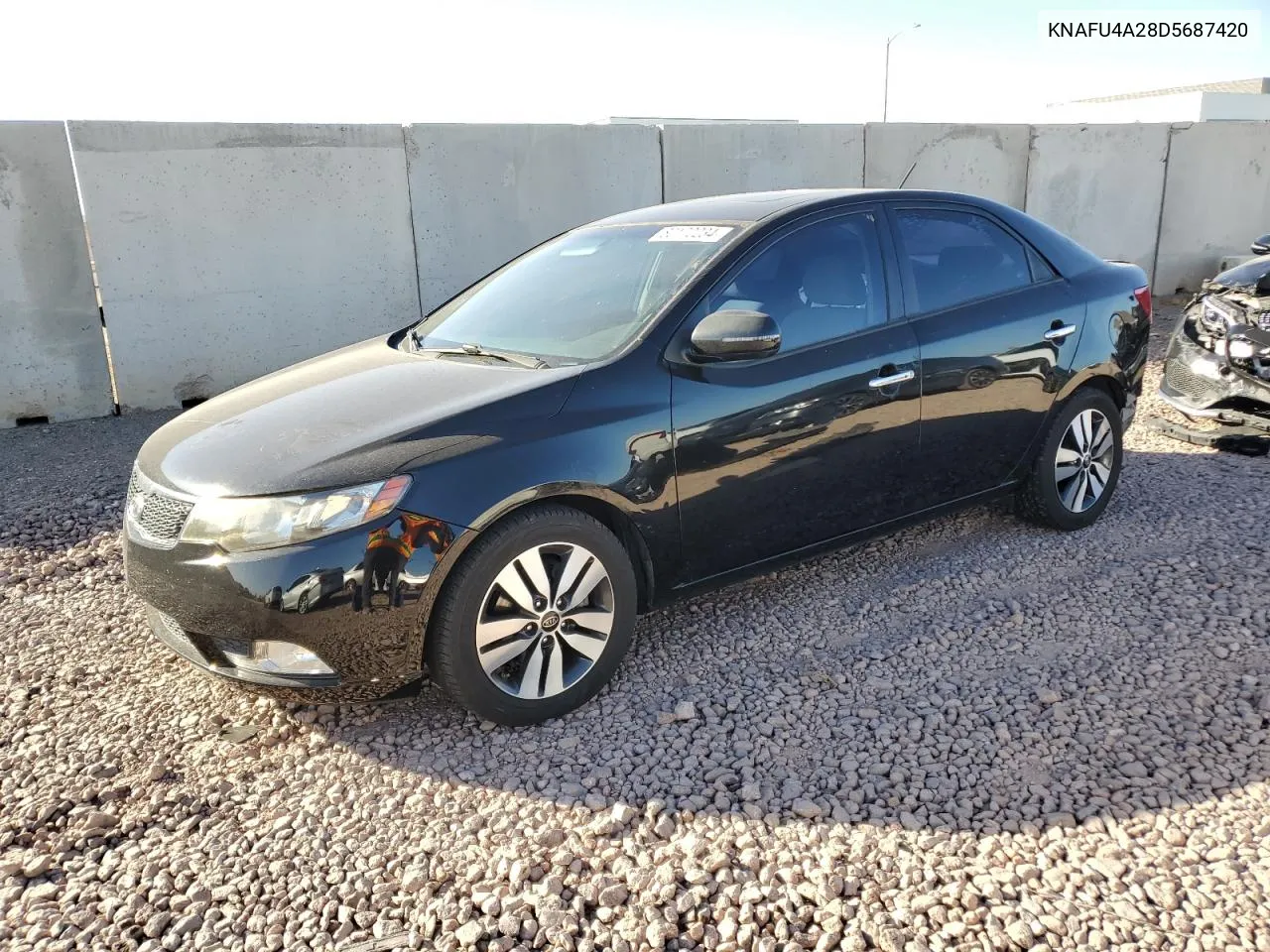 2013 Kia Forte Ex VIN: KNAFU4A28D5687420 Lot: 80172234