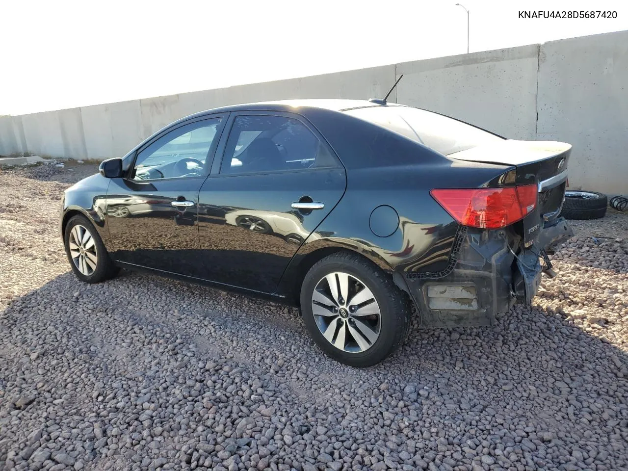 2013 Kia Forte Ex VIN: KNAFU4A28D5687420 Lot: 80172234