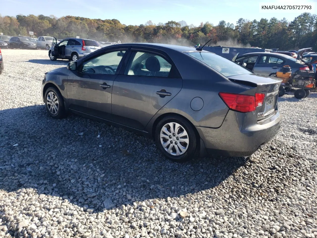 2013 Kia Forte Ex VIN: KNAFU4A27D5727793 Lot: 80844134