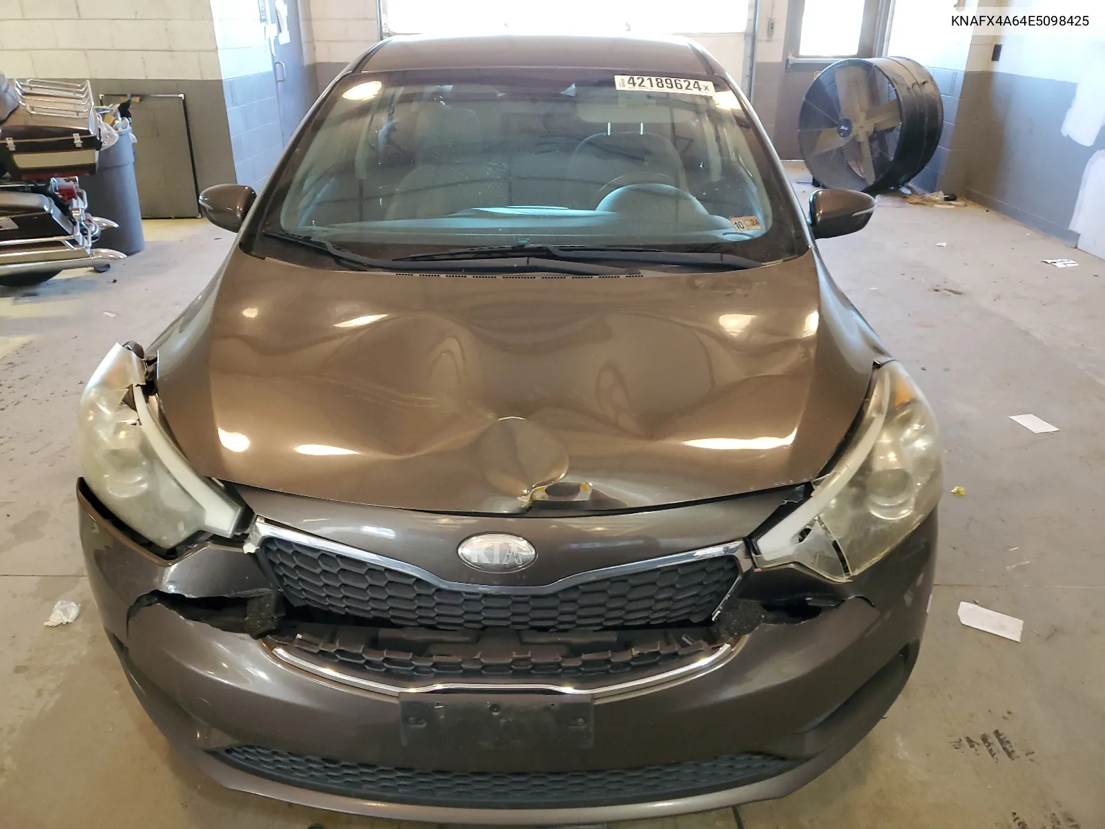 KNAFX4A64E5098425 2014 Kia Forte Lx