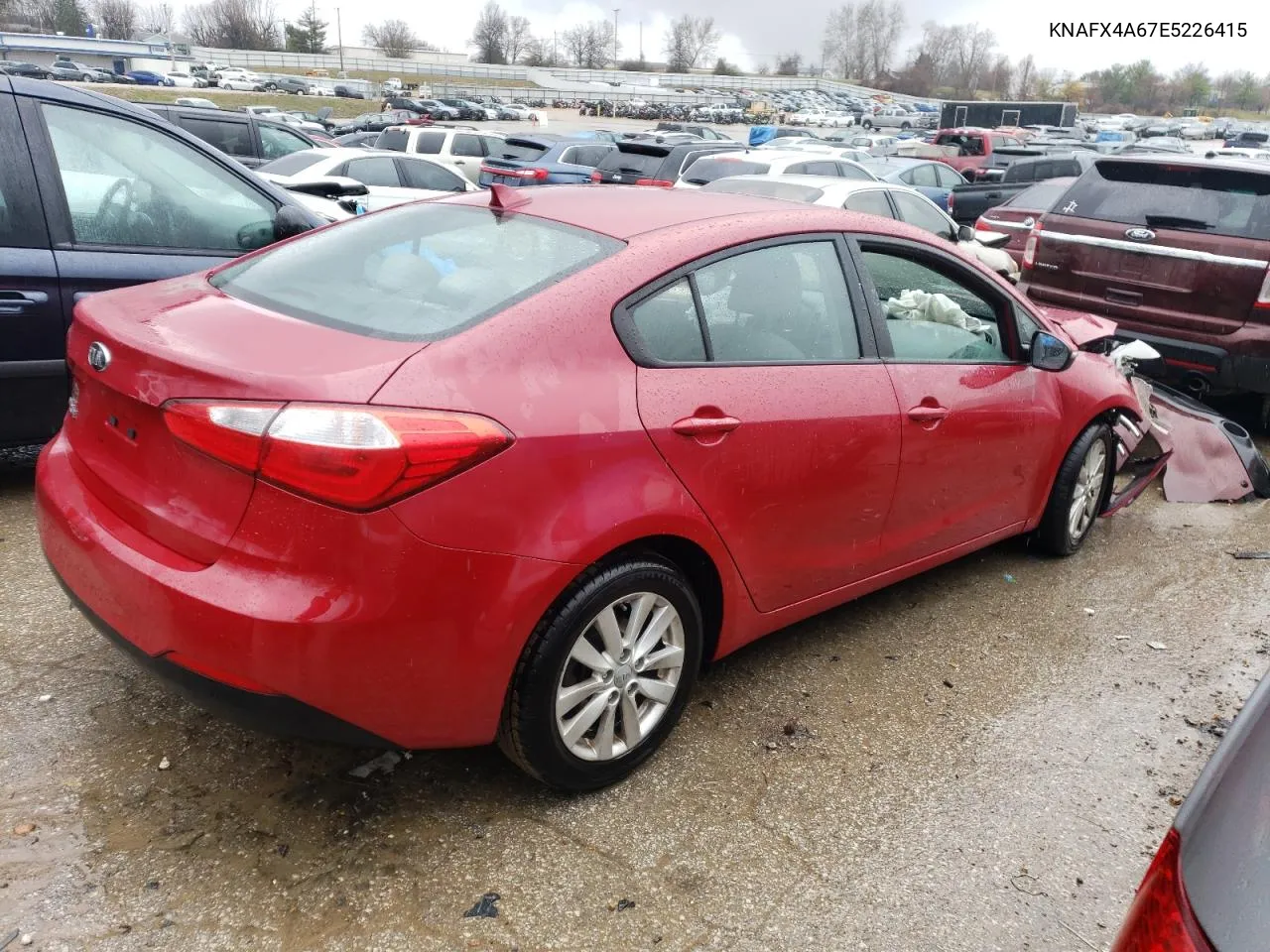 2014 Kia Forte Lx VIN: KNAFX4A67E5226415 Lot: 45543424