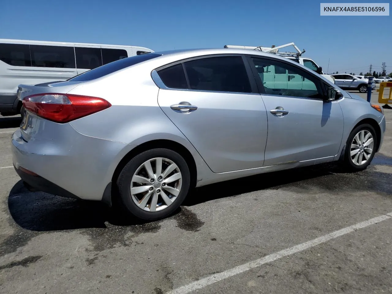 KNAFX4A85E5106596 2014 Kia Forte Ex