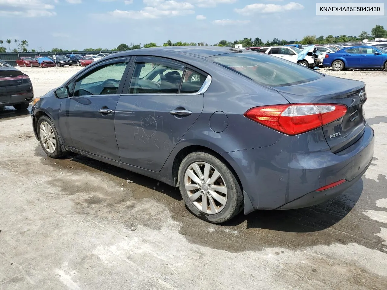 2014 Kia Forte Ex VIN: KNAFX4A86E5043430 Lot: 58299324