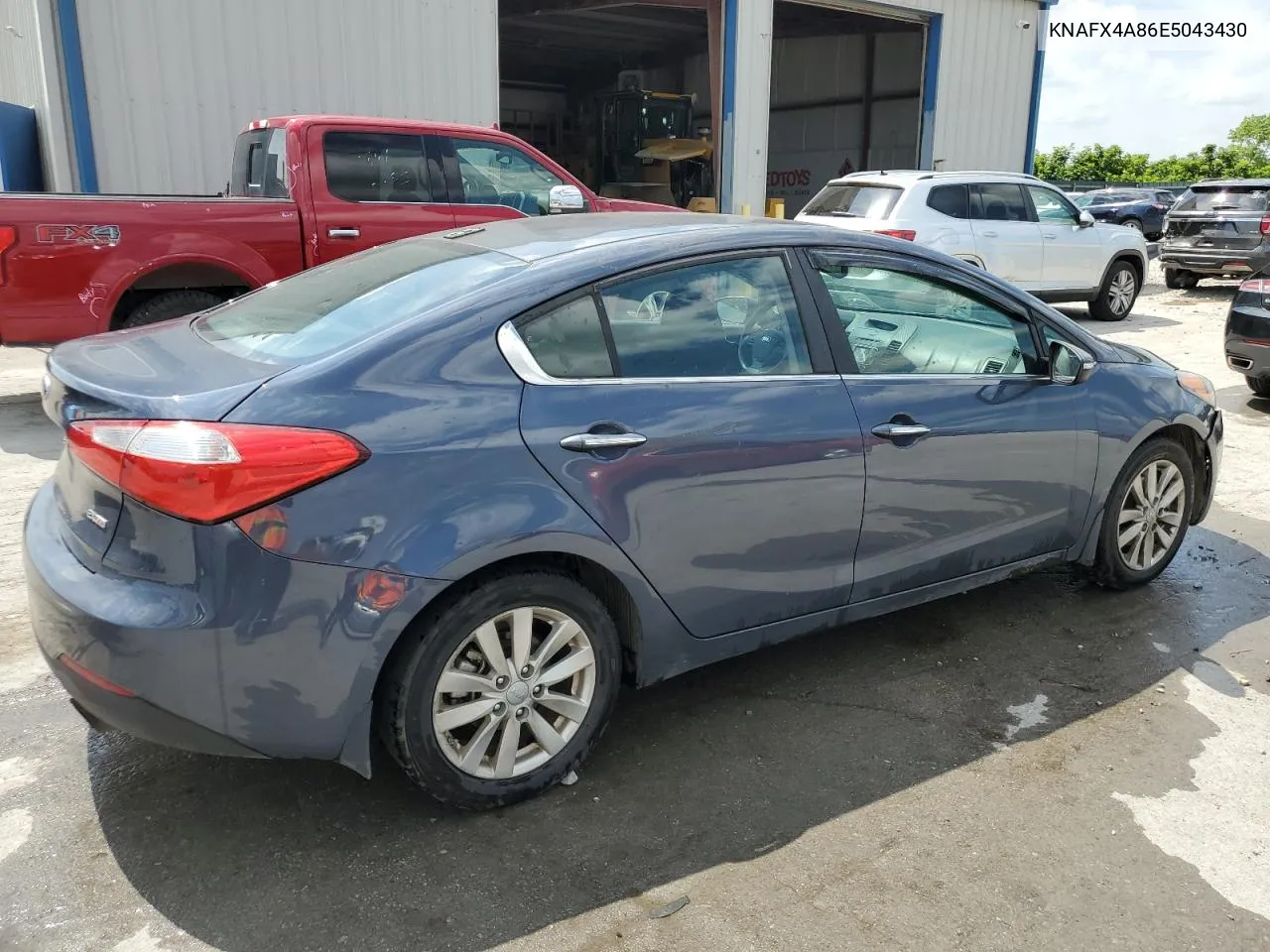 2014 Kia Forte Ex VIN: KNAFX4A86E5043430 Lot: 58299324