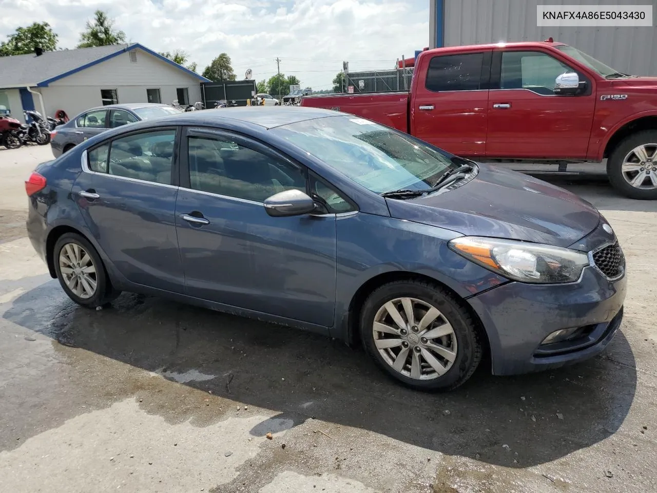 2014 Kia Forte Ex VIN: KNAFX4A86E5043430 Lot: 58299324