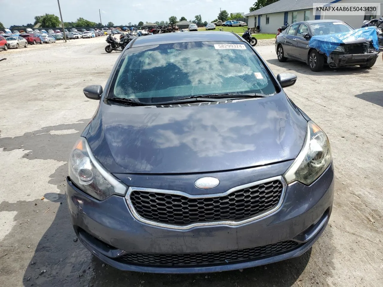 2014 Kia Forte Ex VIN: KNAFX4A86E5043430 Lot: 58299324