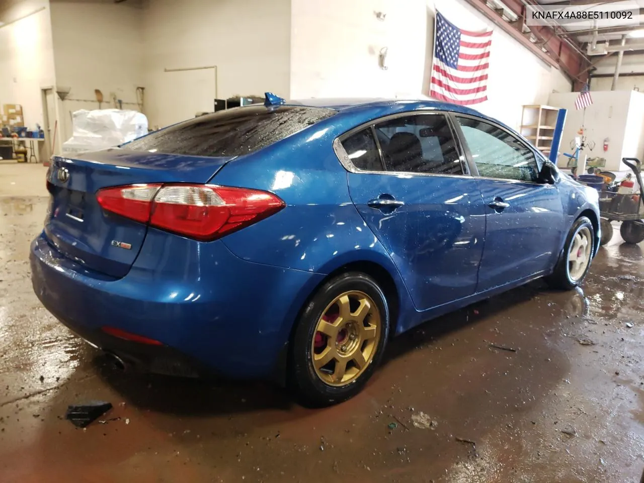 2014 Kia Forte Ex VIN: KNAFX4A88E5110092 Lot: 58846924