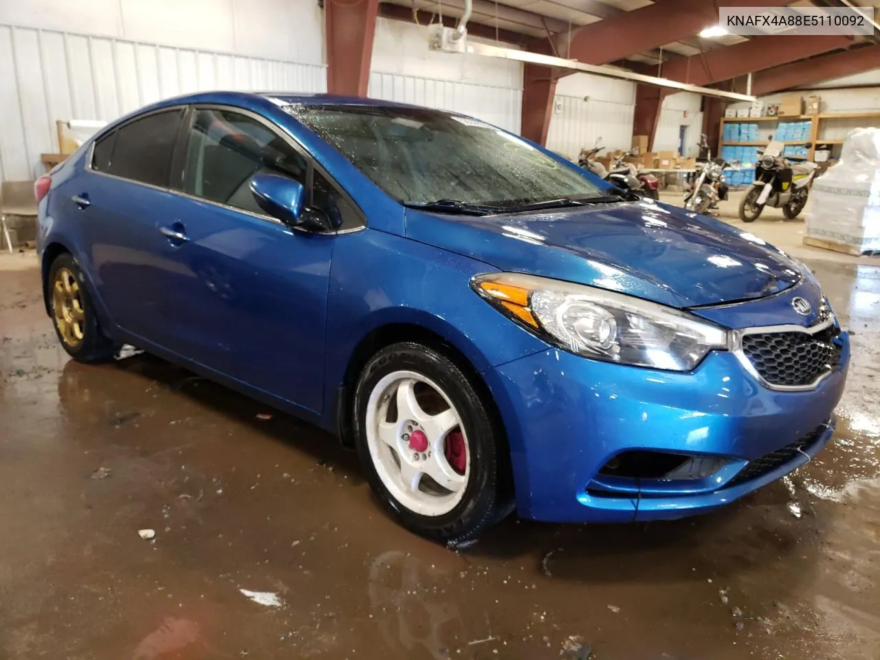 2014 Kia Forte Ex VIN: KNAFX4A88E5110092 Lot: 58846924