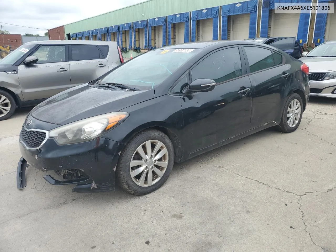 2014 Kia Forte Lx VIN: KNAFX4A6XE5191806 Lot: 61959454