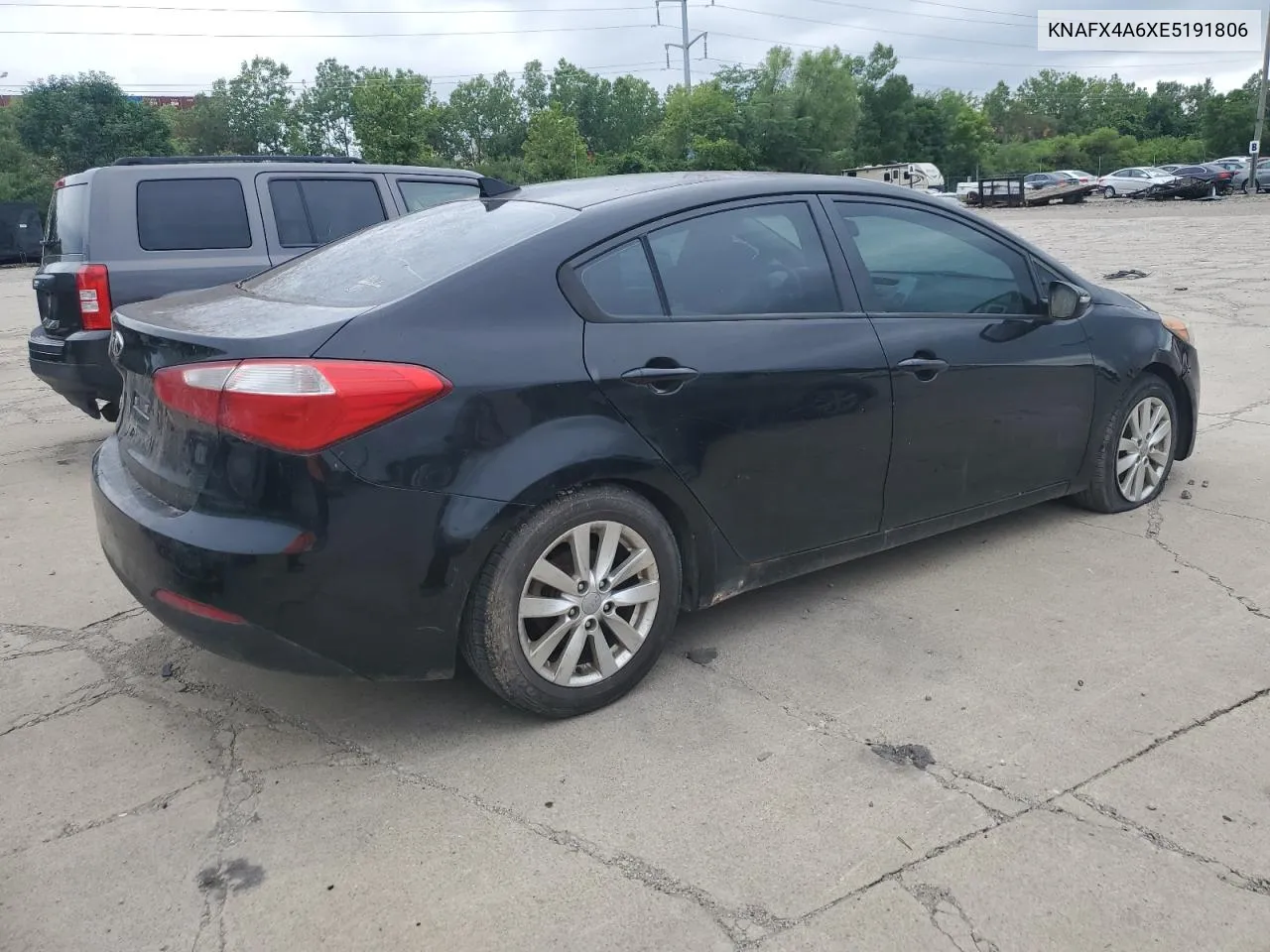 KNAFX4A6XE5191806 2014 Kia Forte Lx