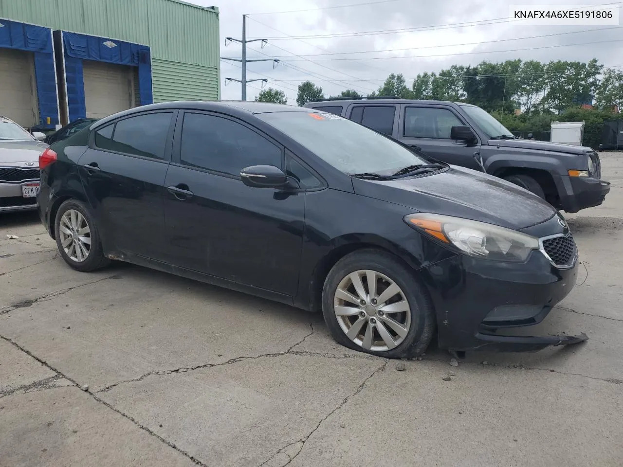 2014 Kia Forte Lx VIN: KNAFX4A6XE5191806 Lot: 61959454